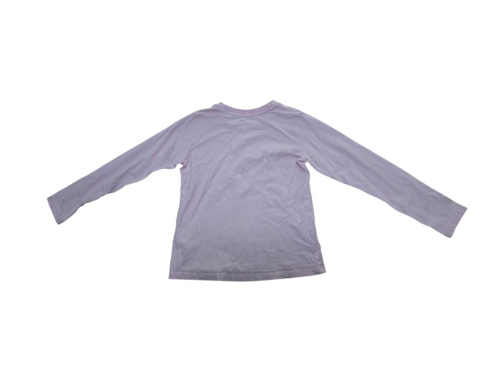 Lands' End Girls Long Sleeve Shirt Pink XS 4-5